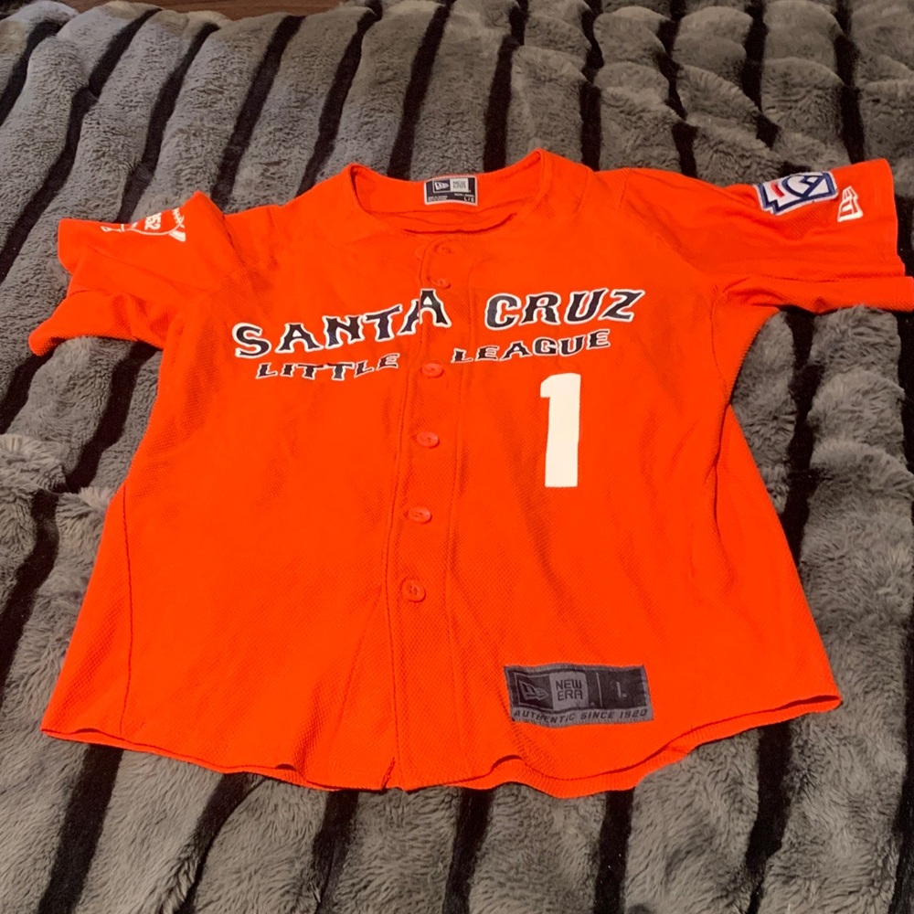 #607 Santa Cruz Little League Kids Orange Shirt